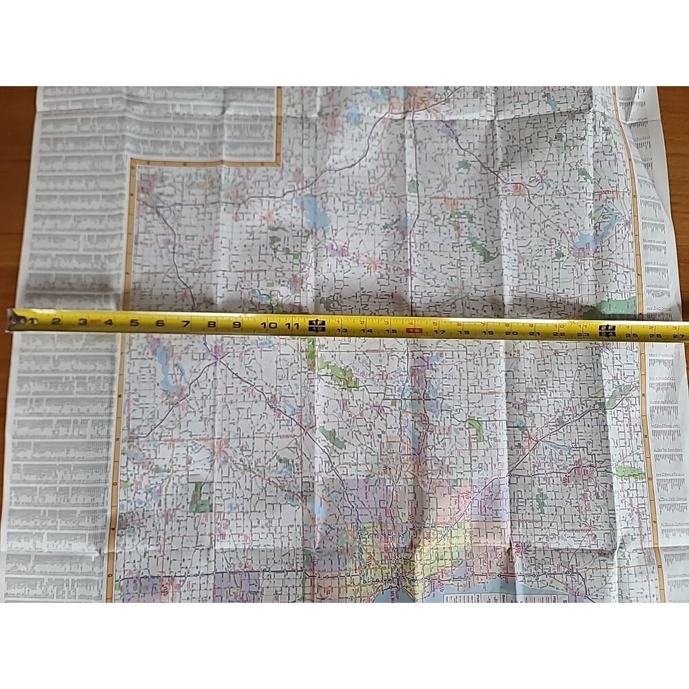 AAA Milwaukee Wisconsin City Series Map - Picture 10 of 10